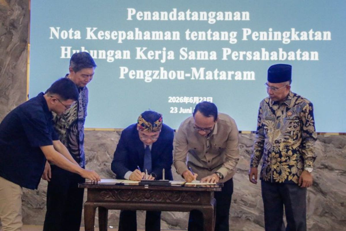 Mataram City and Pengzhou City Forge Economic Cooperation