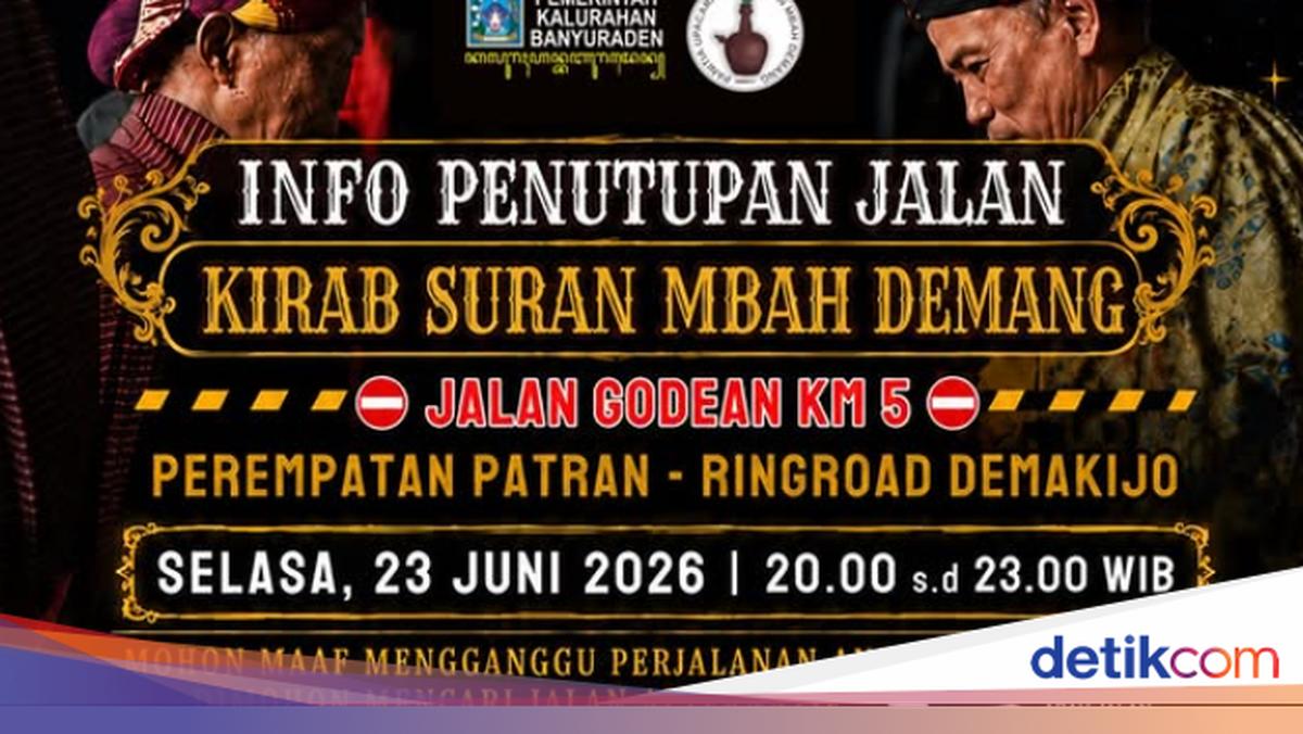 Suran Mbah Demang Procession Tonight, Jalan Godean KM 5 to Be Closed