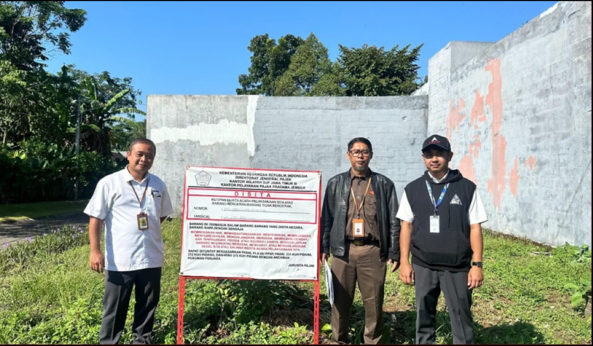 Taxpayers Ignore Summons, Assets Seized Simultaneously Across East Java