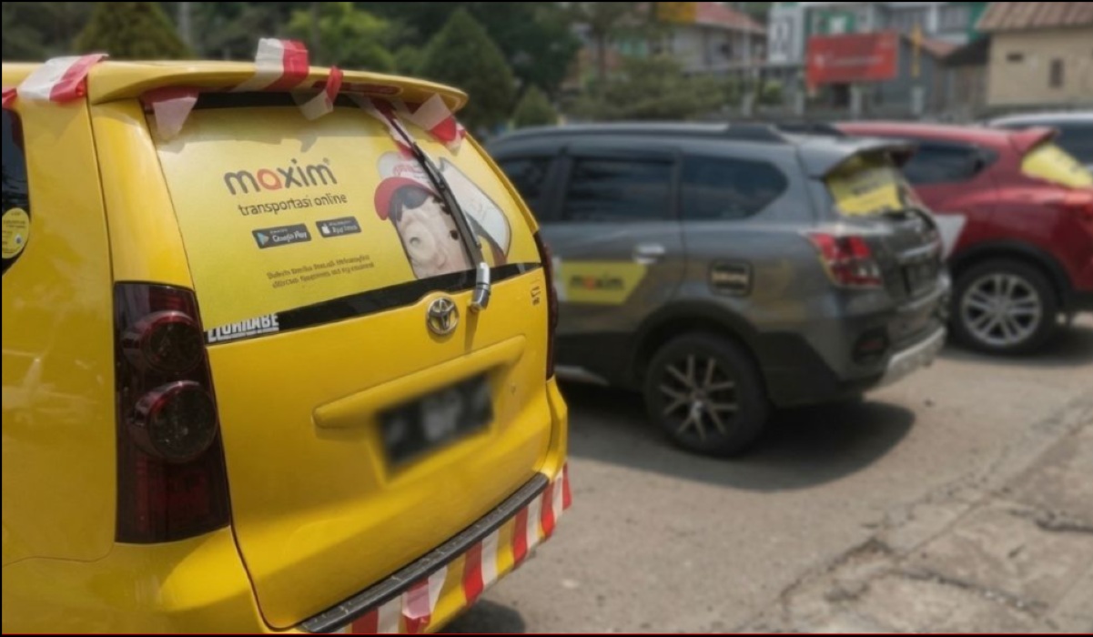 Online Drivers in Batam Stage Protest at Maxim Office with Four Demands