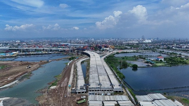 WIKA Accelerates Construction of Semarang-Demak Toll Road Section 1B