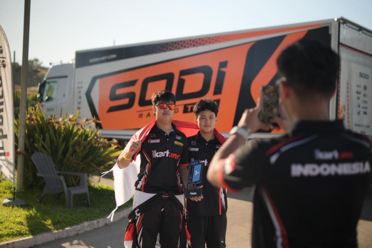 Raphael Anggoman Sparks Enthusiasm for Indonesia's Electric Karting Development