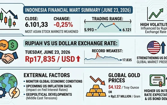 IHSG and Rupiah Under Pressure Amid Global Uncertainty