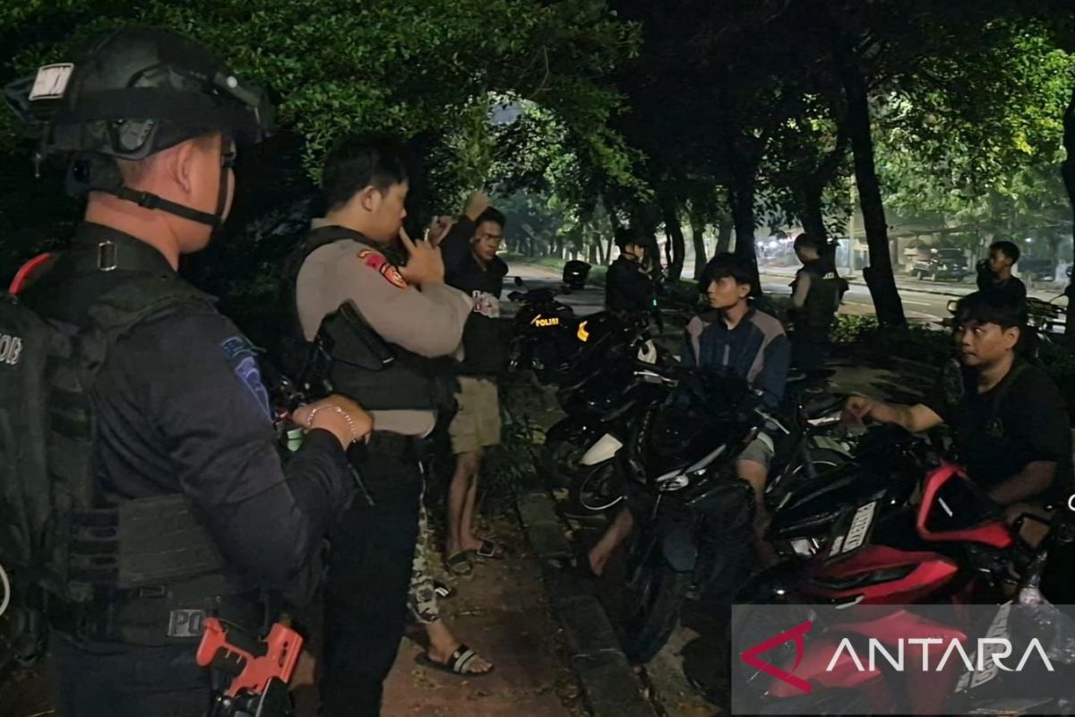 Police seize eight motorcycles suspected for illegal street racing in East Jakarta