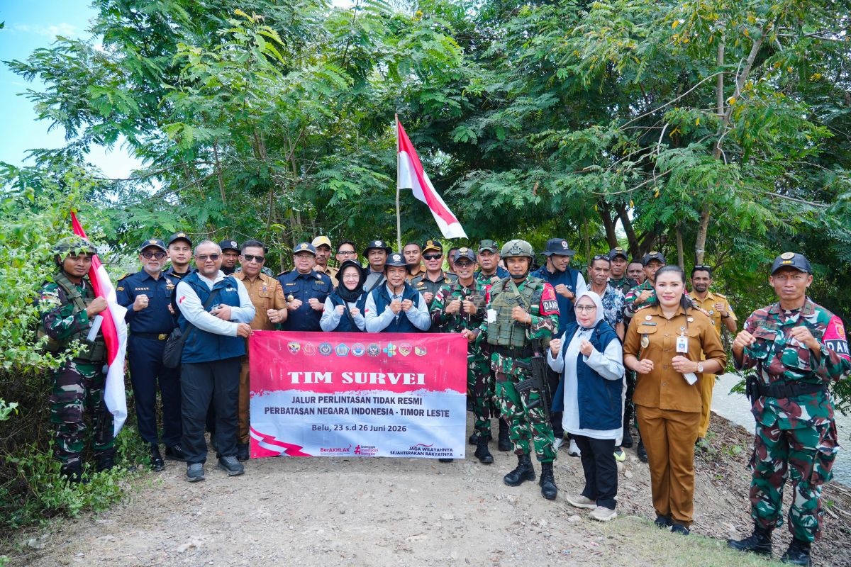 BNPP Maps 27 Unofficial Crossings on Indonesia–Timor Leste Border