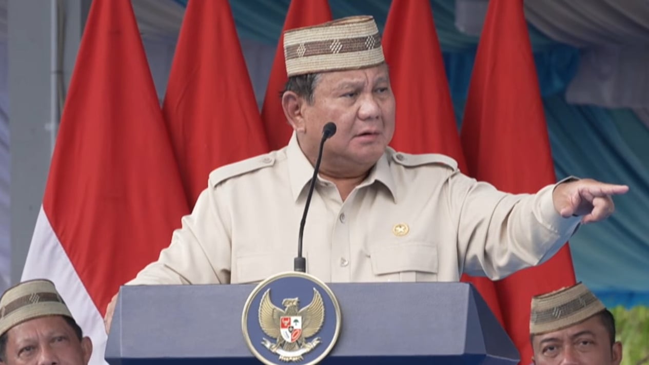 Prabowo Warns: Be Careful, I Know Who's Funding the Protests!