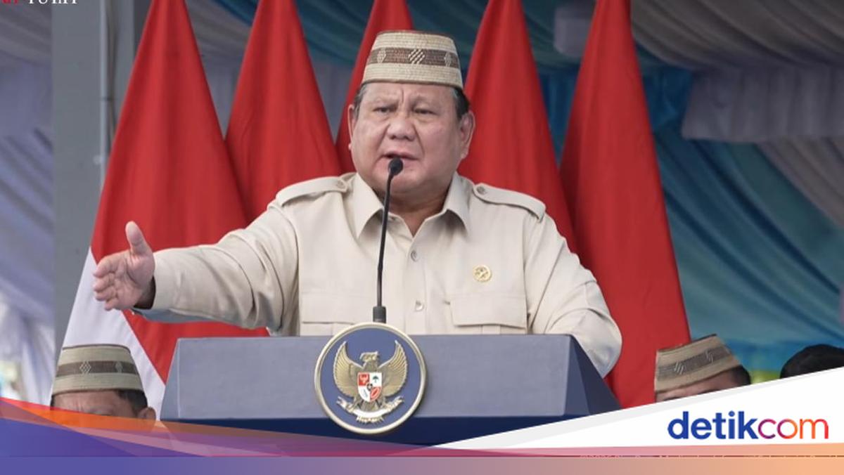 Prabowo Claims to Know Masterminds and Funders Behind Recent Demonstrations