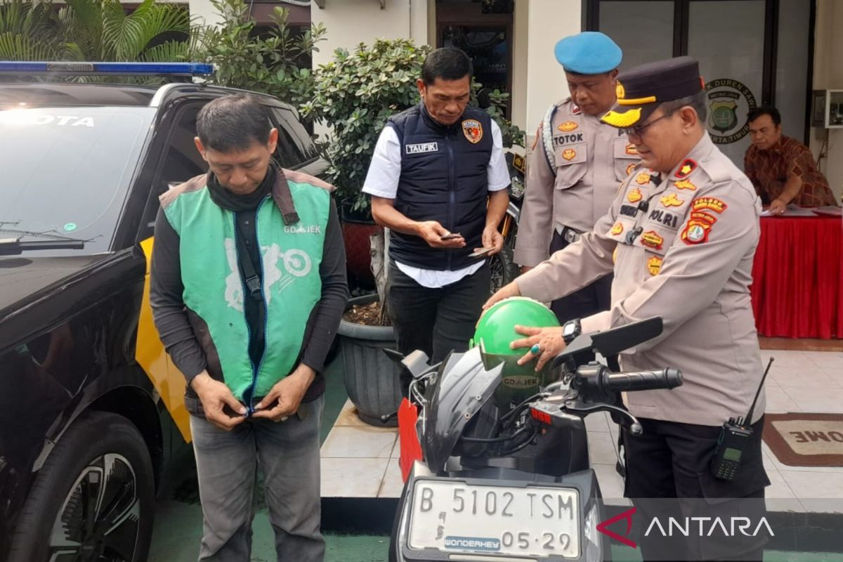 Police hunt suspect in East Jakarta ojol motorcycle theft