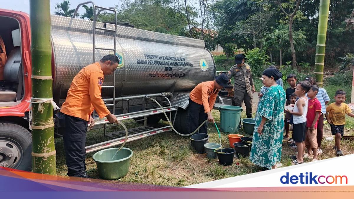 512 Residents in Nanggung, Bogor Affected by Drought, Require Clean Water