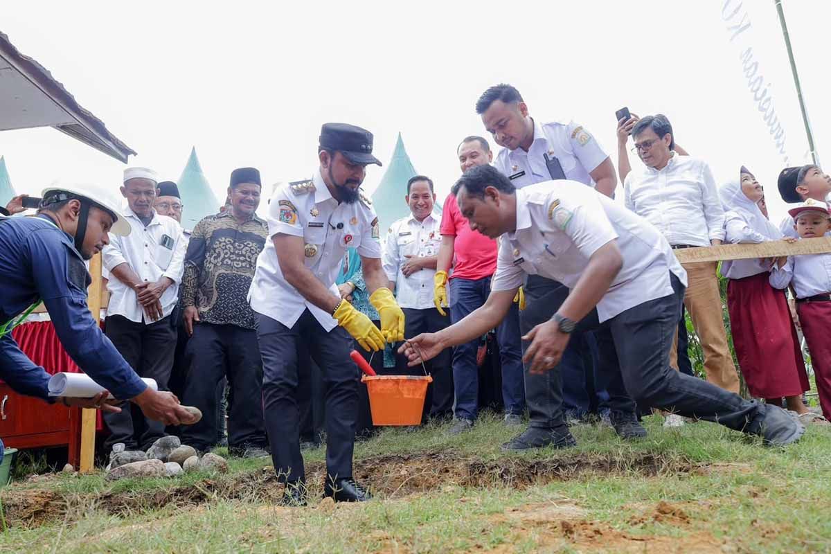 East Aceh Regency Government Rebuilds Flood-Damaged Schools