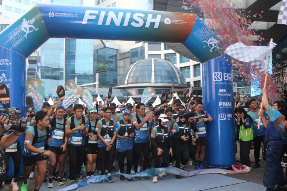 BRI Life Supports Ministry of SMEs with Insurance Education at UMKM Fun Run 5K
