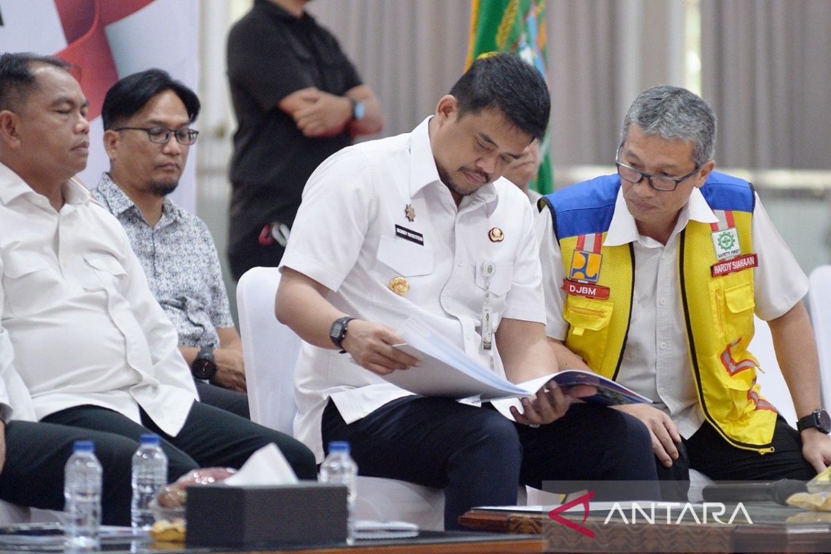 Four road sections in North Sumatra inaugurated by President Prabowo