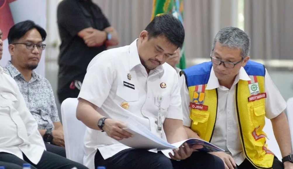 Four Inpres Road Sections in North Sumatra Inaugurated by President Prabowo