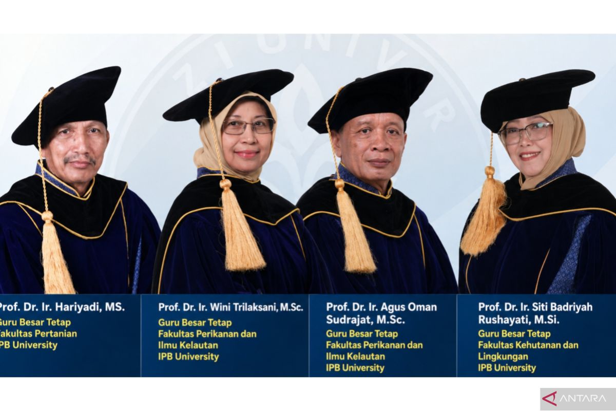Four IPB Professors Propose Innovations for Sustainable Biological Resource Management