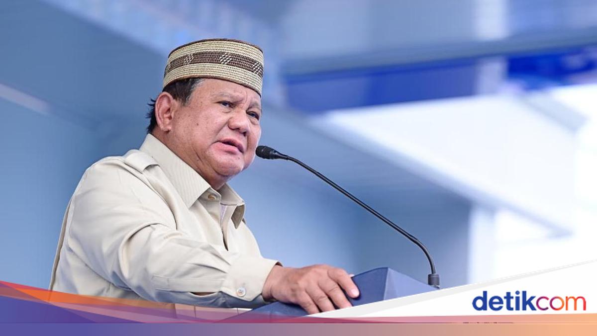 Prabowo Warns Parties Funding Demonstrations