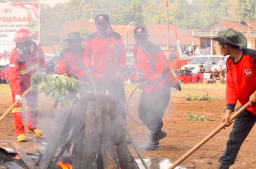 Over 500 Personnel on Standby to Prevent Forest Fires in Central Java Ahead of Peak Dry Season