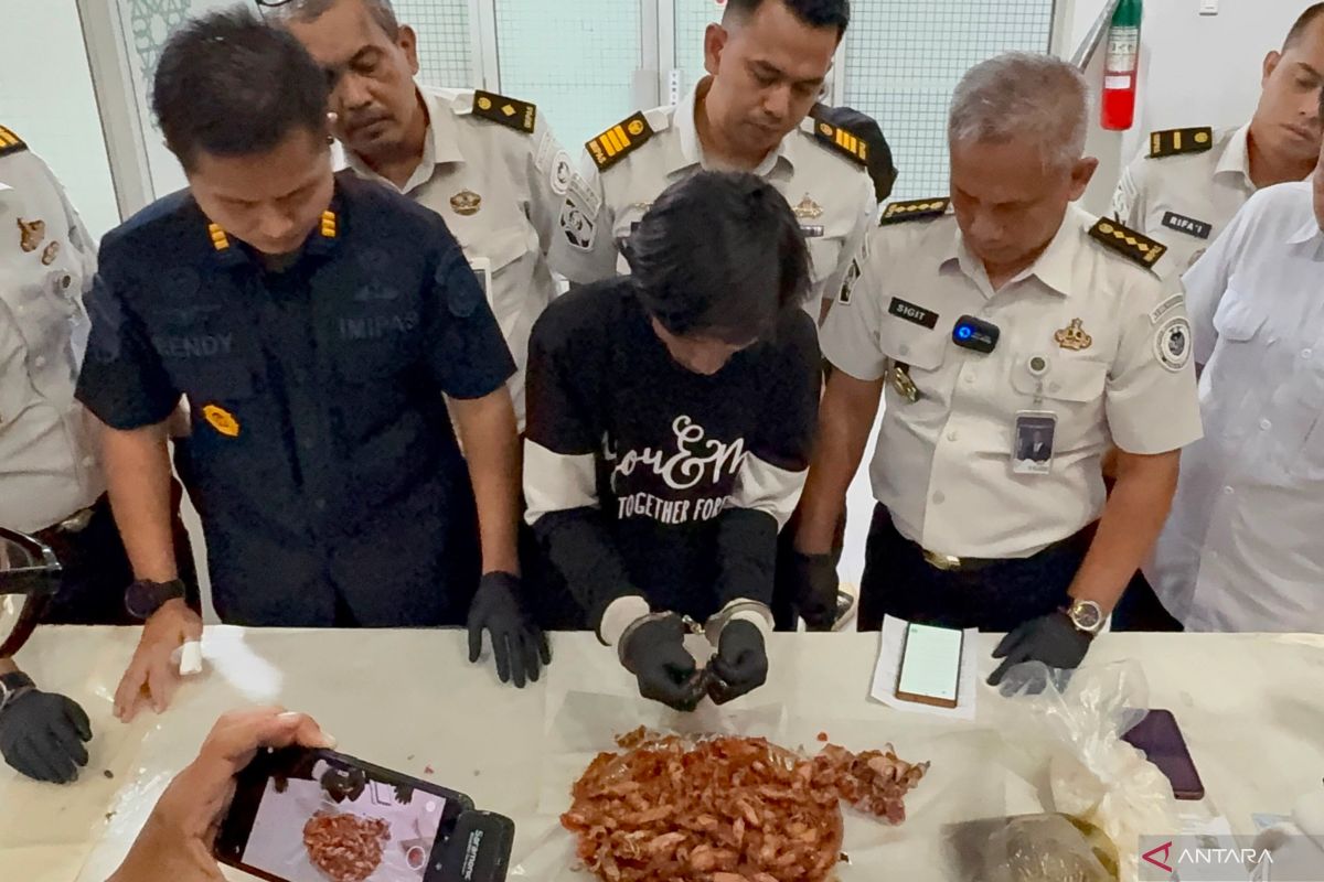 Jakarta Narcotics Prison Foils Drug Smuggling Attempt Hidden in Squid