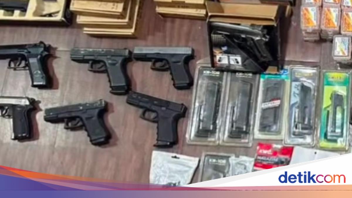 Police Undercover Operation Uncovers Sale of Dozens of Airguns at Tanjung Priok Port