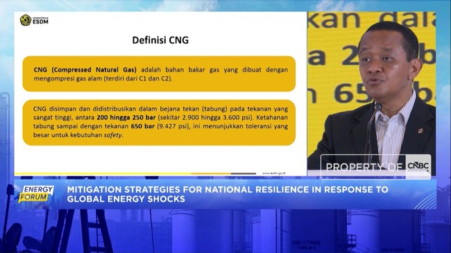 Get Ready! Bahlil Urges Indonesians to Use CNG to Reduce LPG Imports