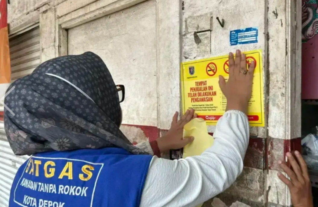 Depok City Government Intensifies Smoke-Free Area Raids