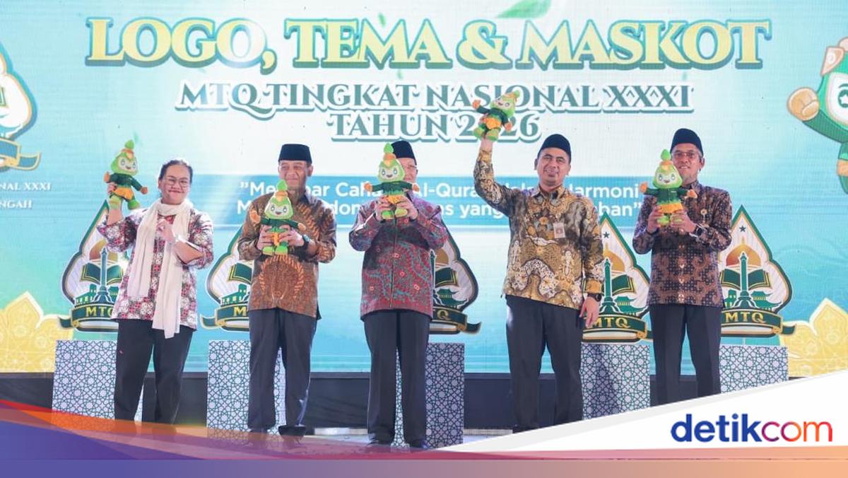 Central Java Governor and Religious Affairs Minister Launch Logo and Mascot for 31st National MTQ