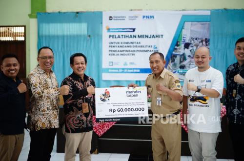 Bank Mandiri Taspen and PNM Help Disabled Master Industry-Sought Skills