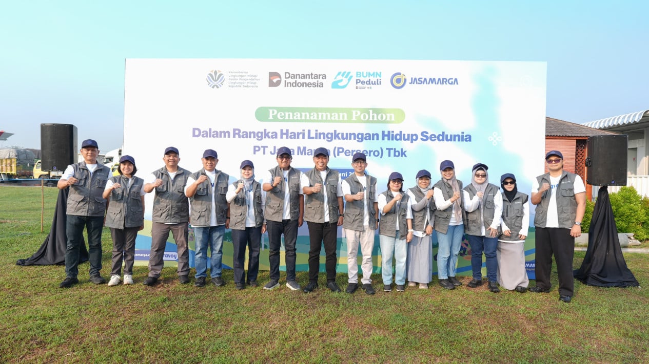 Jasa Marga Plants Thousands of Trees Along Toll Roads and Rest Areas, Here's Why