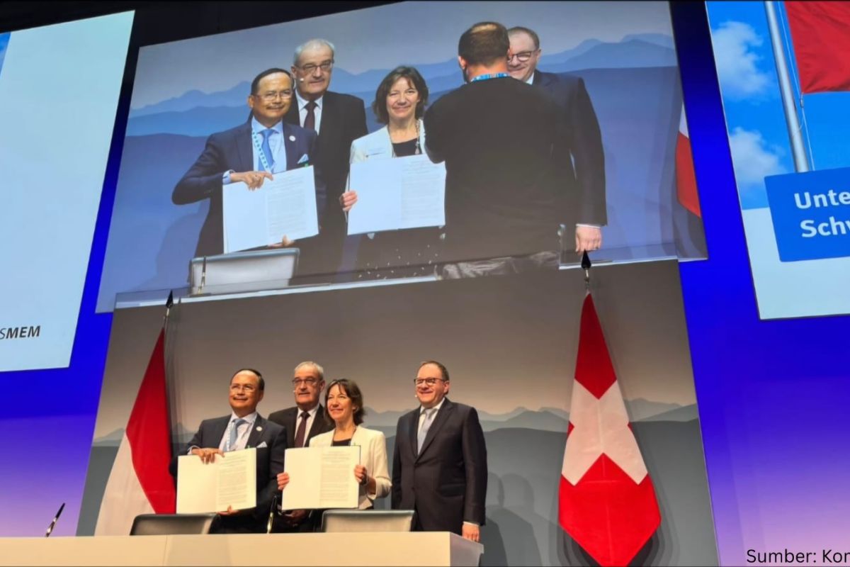 Indonesia and Switzerland Agree on Mineral and Metal Downstreaming Cooperation