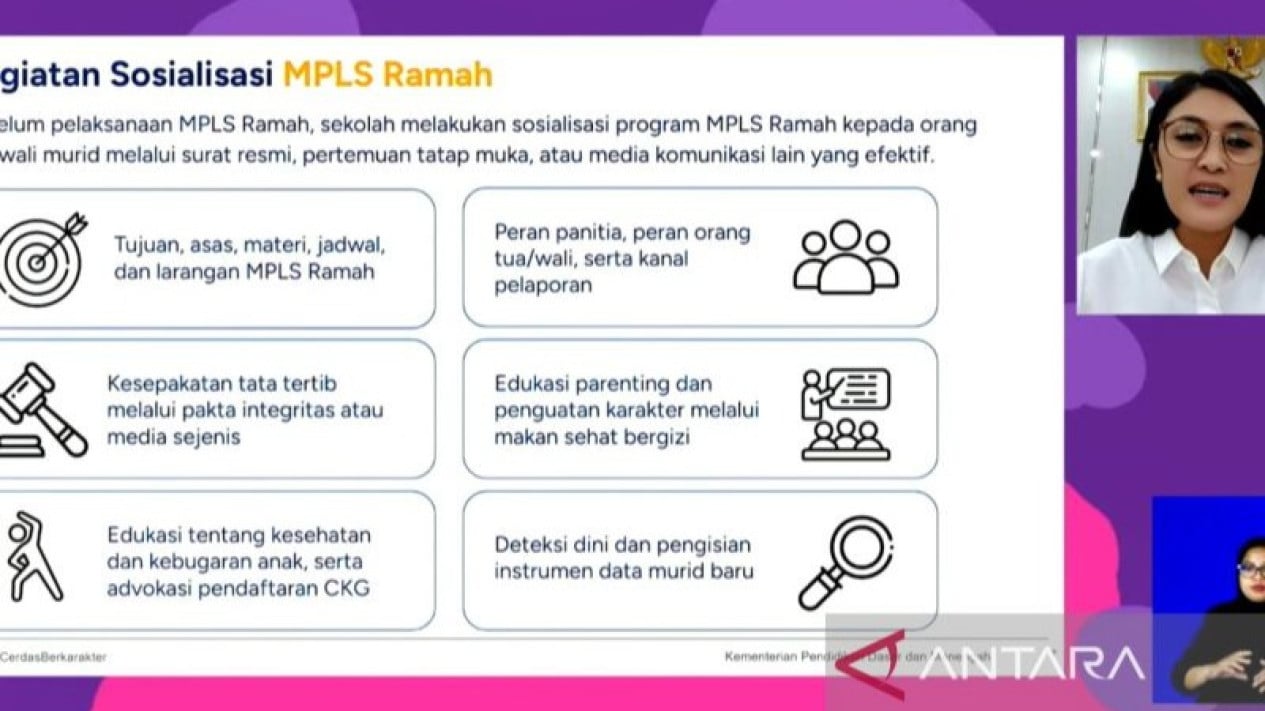 SMP-SMA/SMK Orientation Duration Set at Five Days