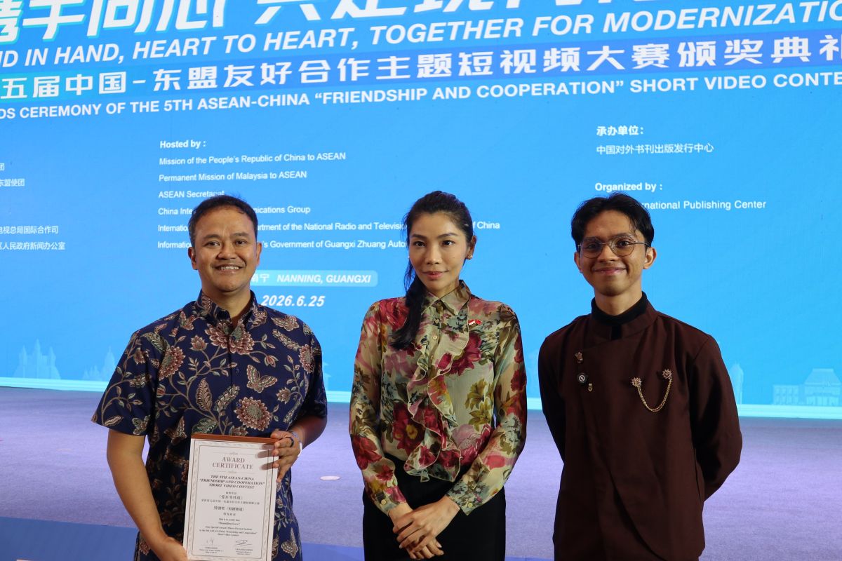 Two Indonesian videos win China-ASEAN short video competition