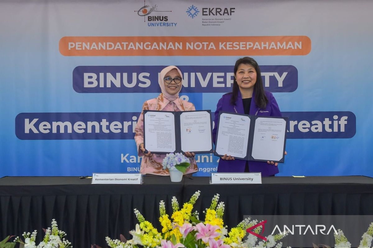 Ministry of Creative Economy partners with BINUS to strengthen national creative ecosystem