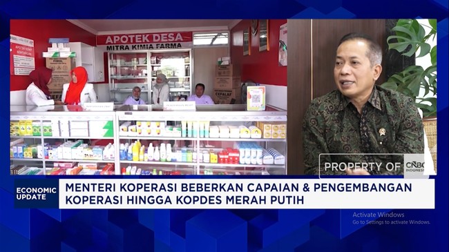 Video: Cooperatives Minister Reveals Update on 30,000 Kopdes Merah Putih Construction