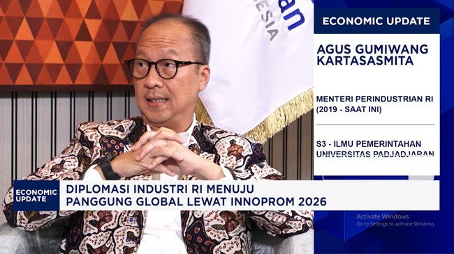 Industry Minister Agus Gumiwang Sets Sights on INNOPROM 2026