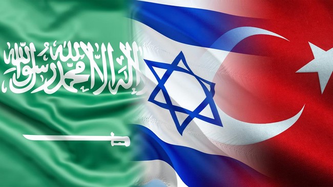 Israel Fears New 'Silk Road' Linking Saudi Arabia and Turkey