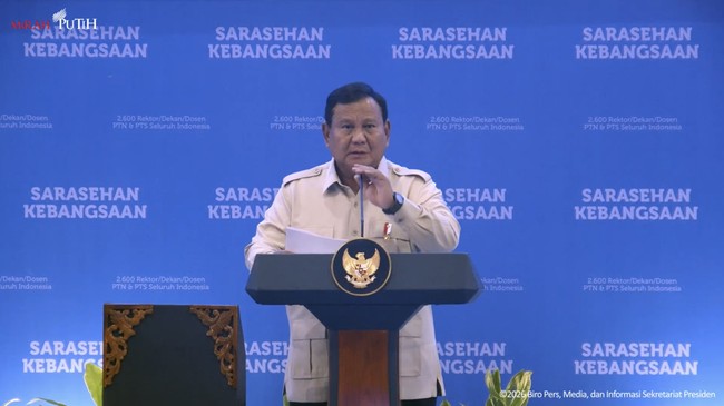 Prabowo: I Lost Four Presidential Elections, Never Disturbed the Victorious Leader