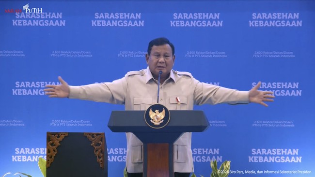 President Prabowo Recalls Maung's Leaky Roof, Urges Boldness in National Industry
