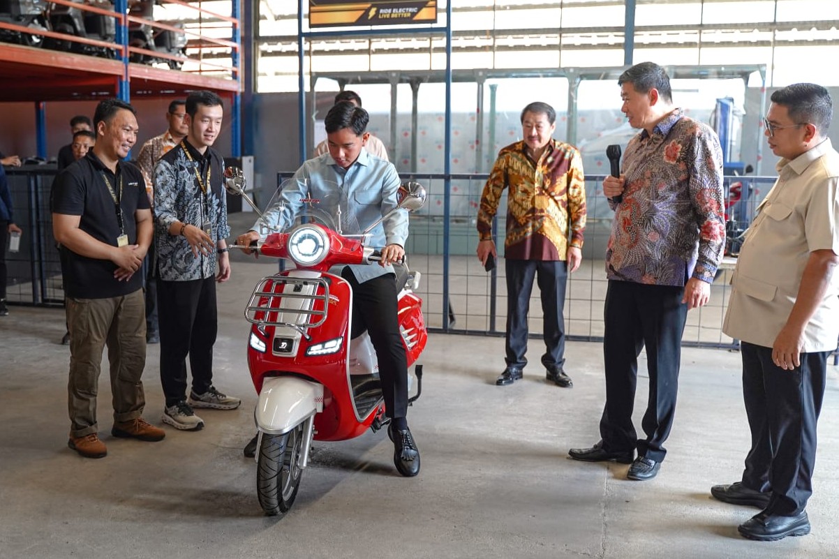Vice President Gibran Ensures Government Support for Electric Vehicle Development