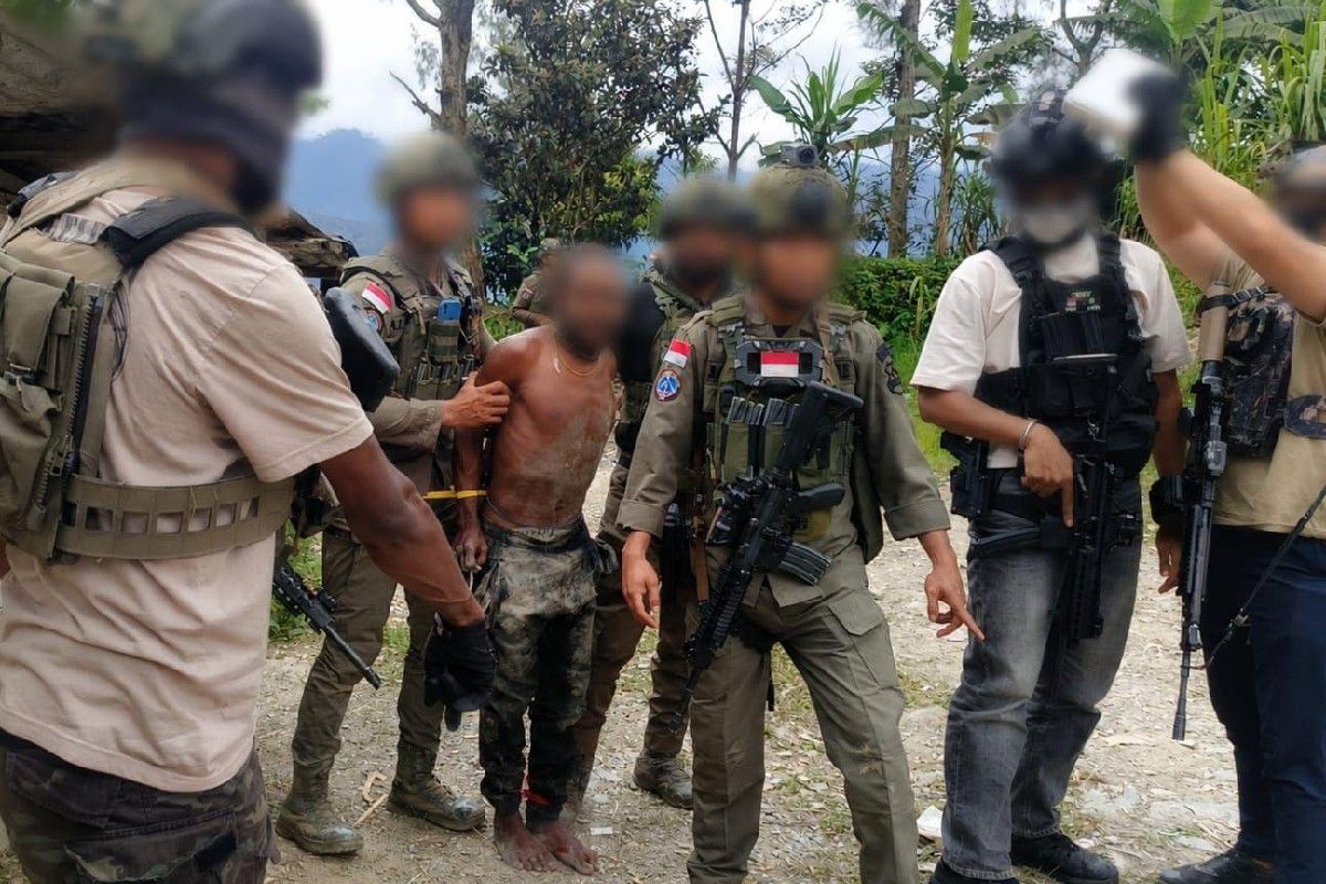 ODC Task Force Arrests KKB Member Suspected of Shooting Police Officer in Sugapa