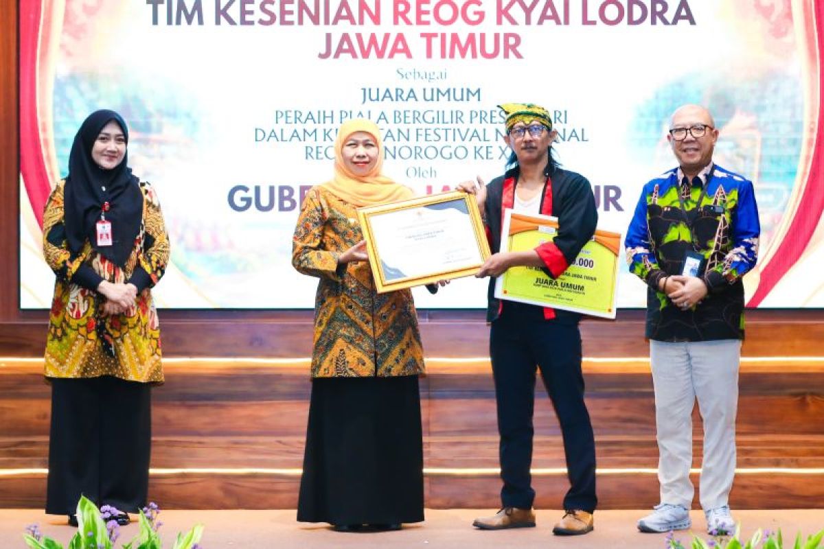 East Java Governor Calls for Strengthening Reog Ponorogo Regeneration and Ecosystem