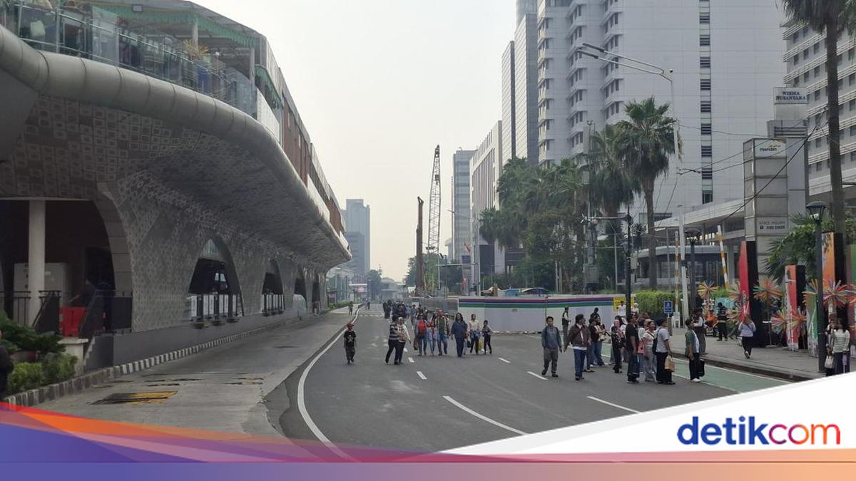 Sudirman-Thamrin Roads Closed for Jakarta's 499th Anniversary Peak Celebration