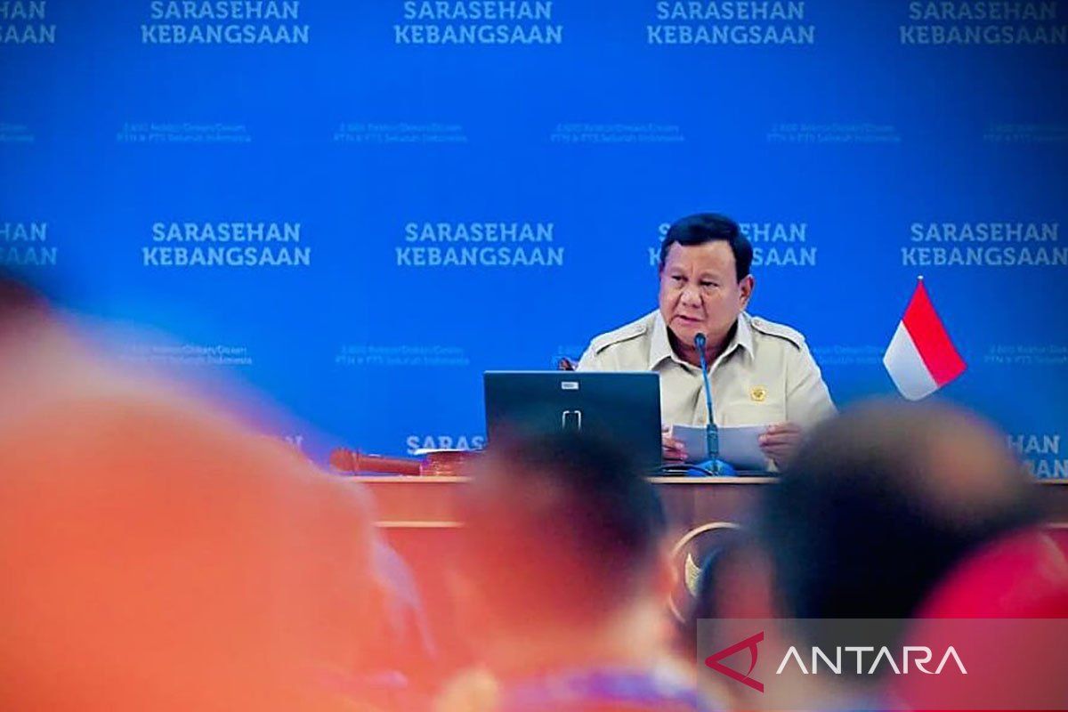 Prabowo wants to meet rectors monthly for input on advancing Indonesia