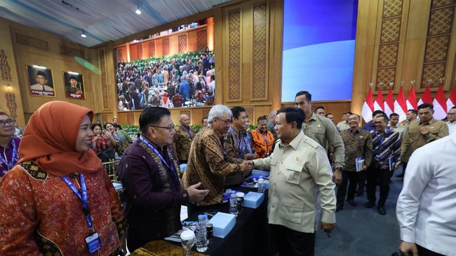 Before Rectors and Academics, Prabowo Pledges to Act on Every Proposal