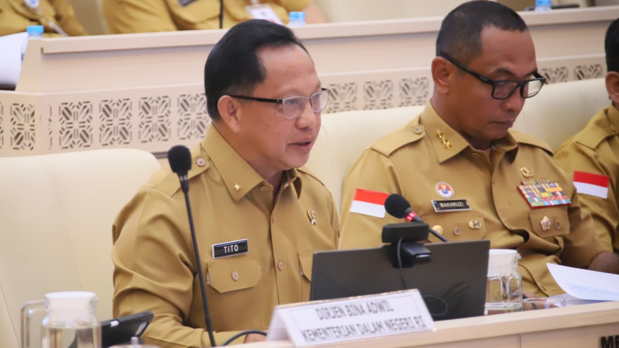 Home Affairs Minister Tito Appreciates DPR's Support for Strengthening Border Areas