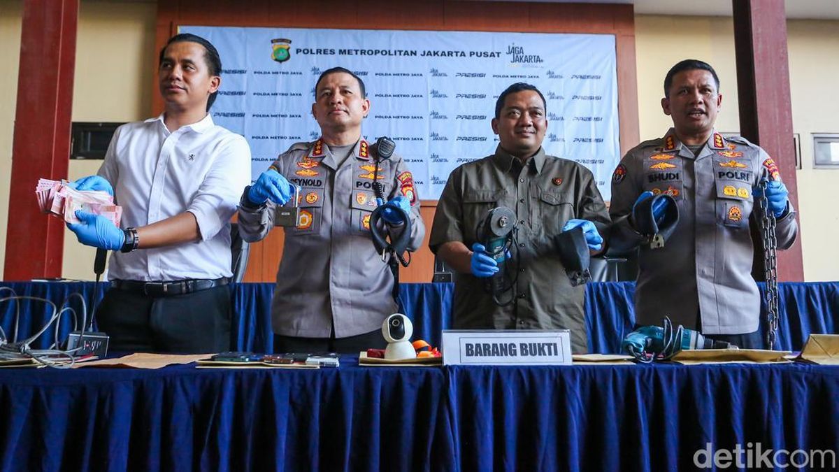 Employee Confinement in Central Jakarta Stemmed from Alleged Theft of Rp230 Million Plate