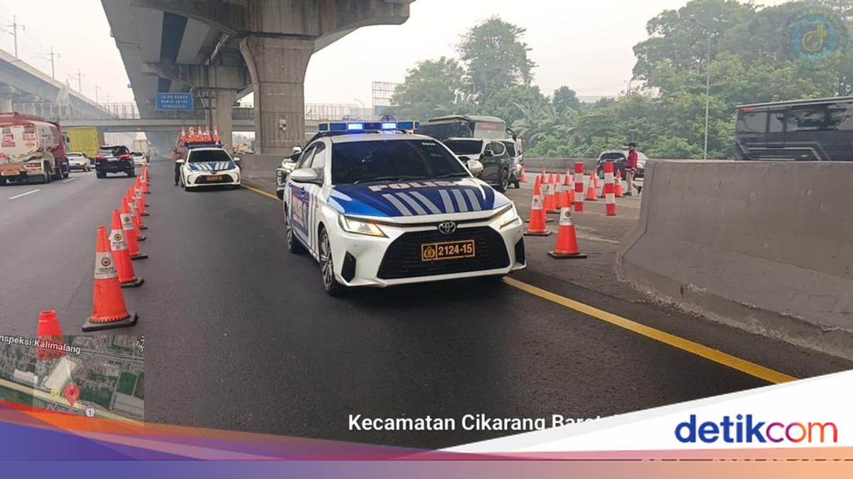 Cikampek Toll Road Implements 5-Kilometre Contraflow for Repairs