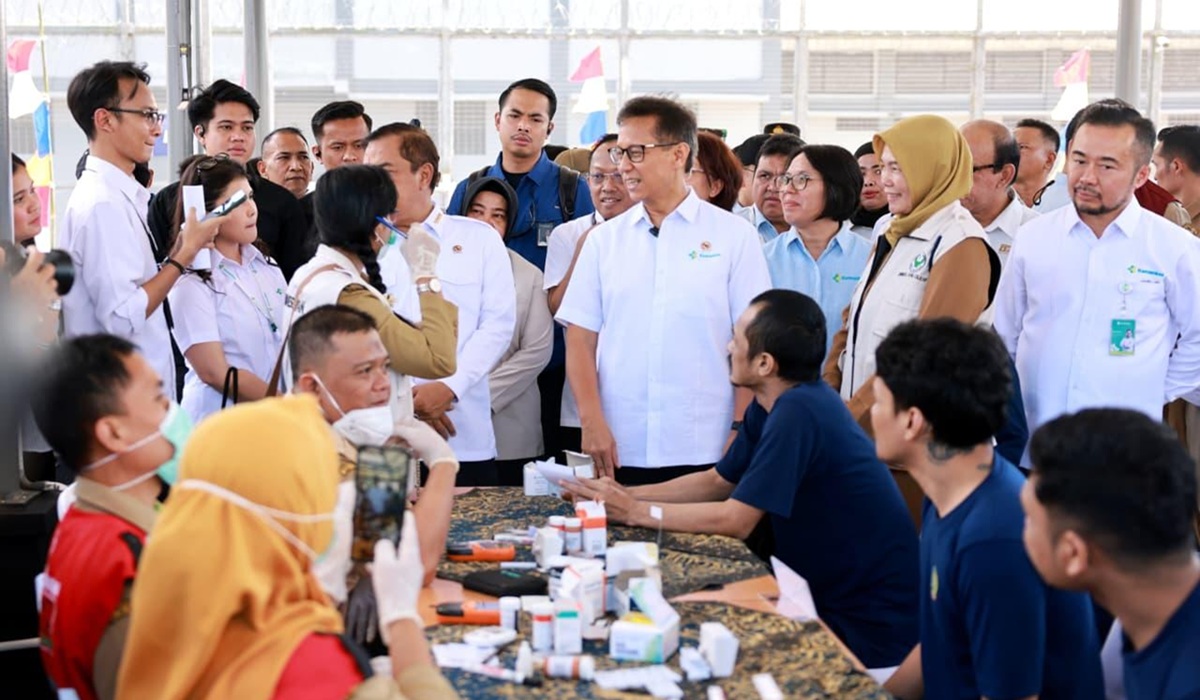 Health Ministry and Immigration Ministry Launch Free TB Screening and Health Checks in Nusakambangan Prisons