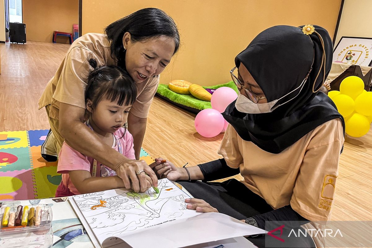 A look inside Semarang's Dharma Daycare, designed to support child development