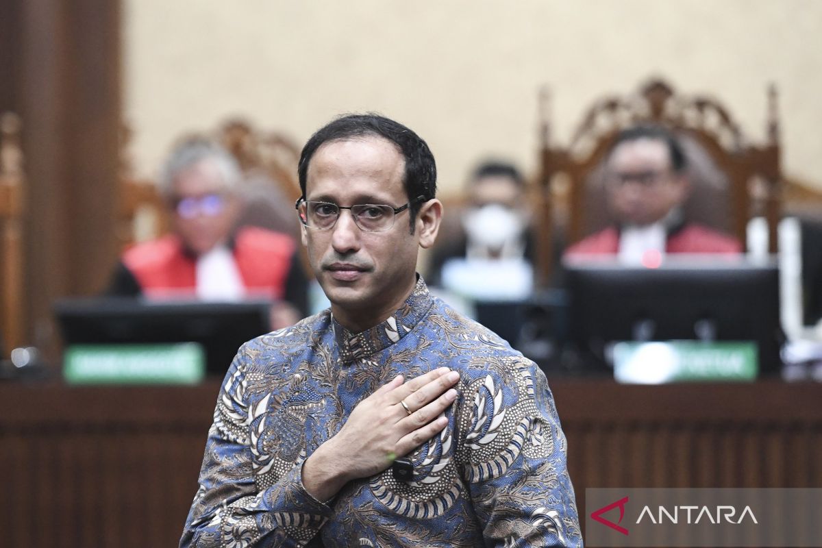 Nadiem Anwar Makarim awaits verdict in Chromebook corruption trial