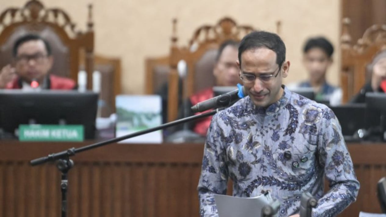 Sentenced to 10 Years in Prison, Nadiem Makarim Files an Appeal