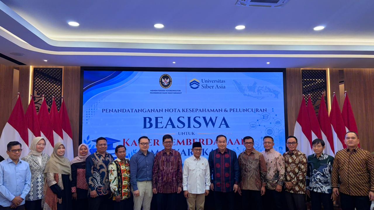 Coordinating Ministry for Community Empowerment and UNSIA Launch Scholarship Programme for 500 Community Empowerment Cadres